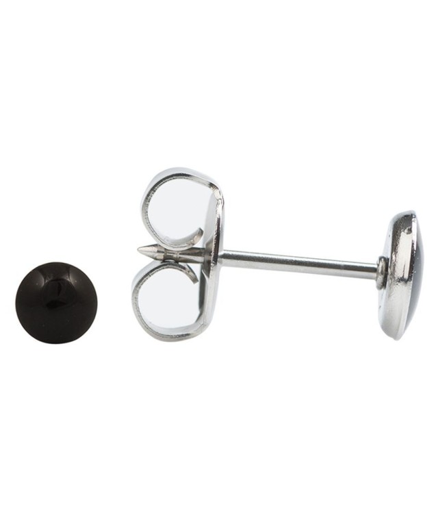 Studex Sensitive Υποαλλεργικά Σκουλαρίκια Neon Black 1 Ζευγάρι