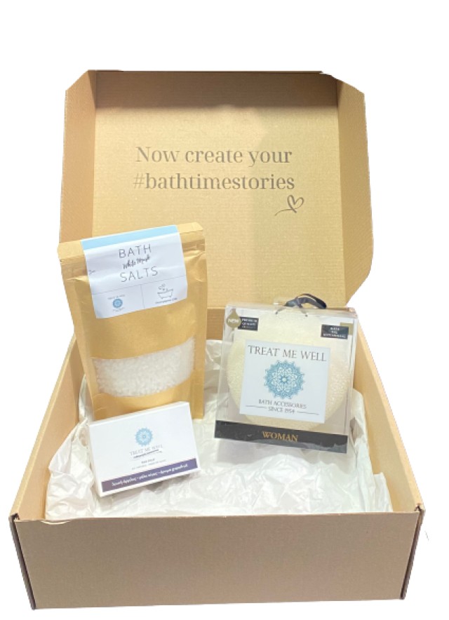 Treat Me Well Total White Box Anti Cellulite Sponge Woman 1 Τεμάχιο - …