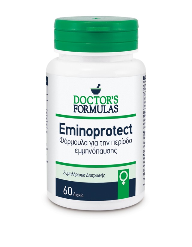 Doctors Formulas Eminoprotect Συμπλήρωμα Διατροφής για την Εμμηνόπαυση, 60 Ταμπλέτες