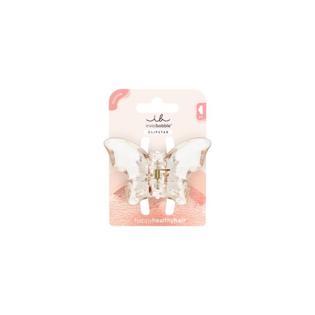 Invisibobble Clipstar M Diamond Butterfly Κλάμερ Μεσαίου Μεγέθους Πετα …