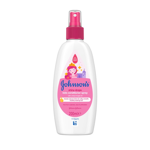Johnsons® Kids Shiny Drops Conditioner Σε Σπρέι 200ml