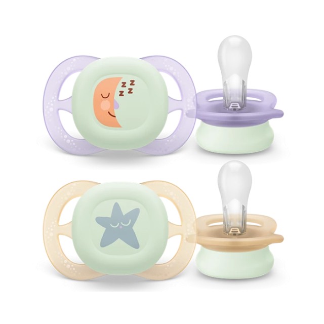 Avent Philips Soother Ultra Start Night Time Ορθοδοντικές Πιπίλες Σιλι … Avent Philips Soother Ultra Start Night Time Ορθοδοντικές Πιπίλες Σιλι …