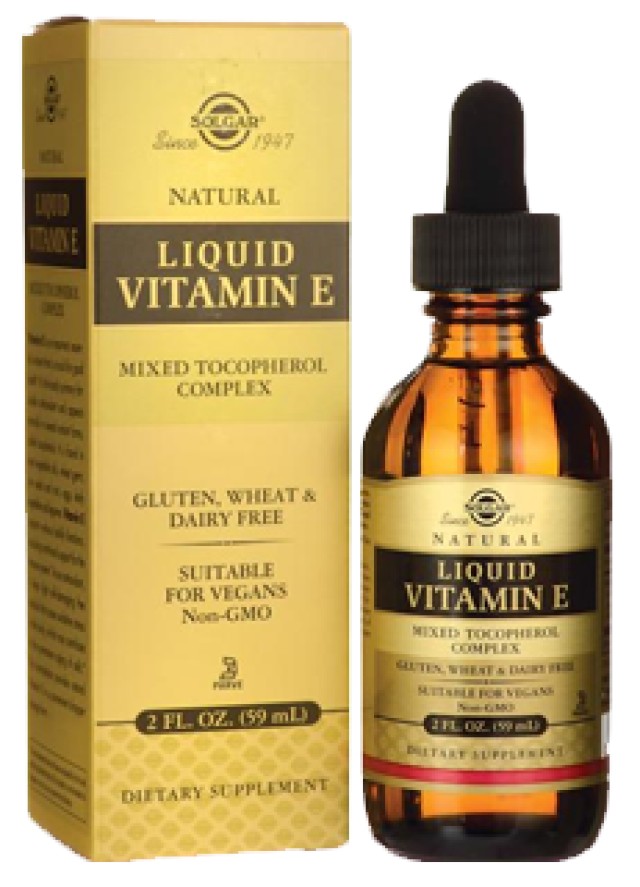 Solgar Liquid Vitamin E 20000iu Vitamin E Nutrition Supplement in Liquid Form 59.2ml