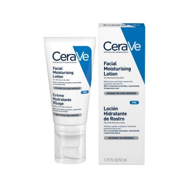 CeraVe PM Facial Moisturising Lotion Ενυδατική Κρέμα Προσώπου με Υαλου … CeraVe PM Facial Moisturising Lotion Ενυδατική Κρέμα Προσώπου με Υαλου …