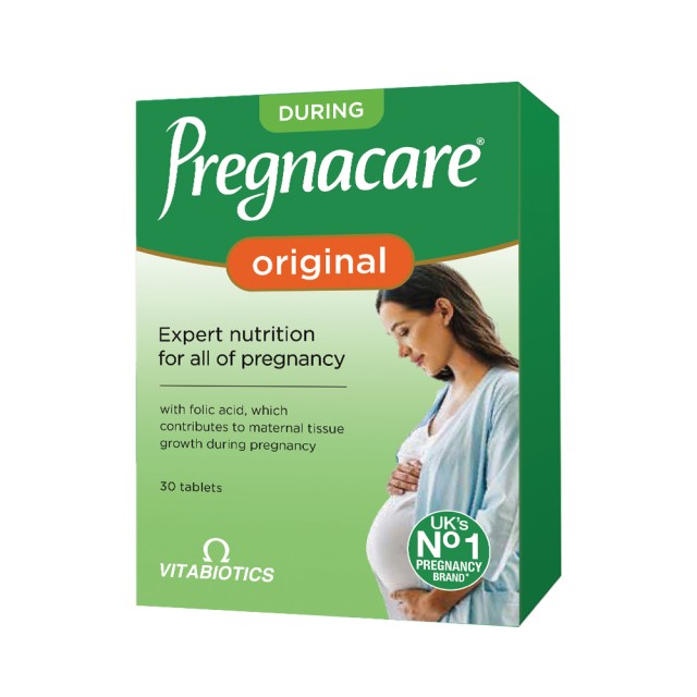 Vitabiotics Pregnacare Original Ολοκληρωμένη Σύνθεση από το 1ο Τρίμηνο Κύησης και Μετά 30 Δισκία Vitabiotics Pregnacare Original Ολοκληρωμένη Σύνθεση από το 1ο …