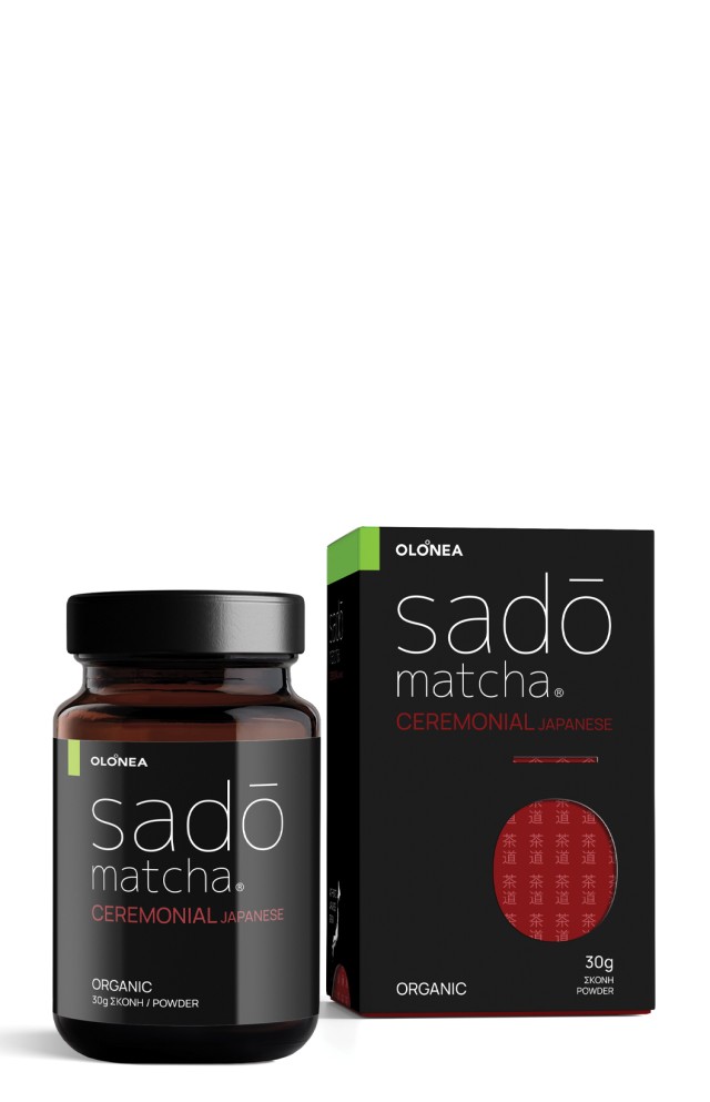 Olonea Sado Matcha Ceremonial Japanese Βιολογικό Τσάι σε Σκόνη για Μεταβολισμό & Αποτοξίνωση 30gr
