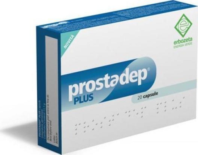 Erbozeta Prostadep Plus Συμπλήρωμα Διατροφής για τον Προστάτη 20 Καψάκ …