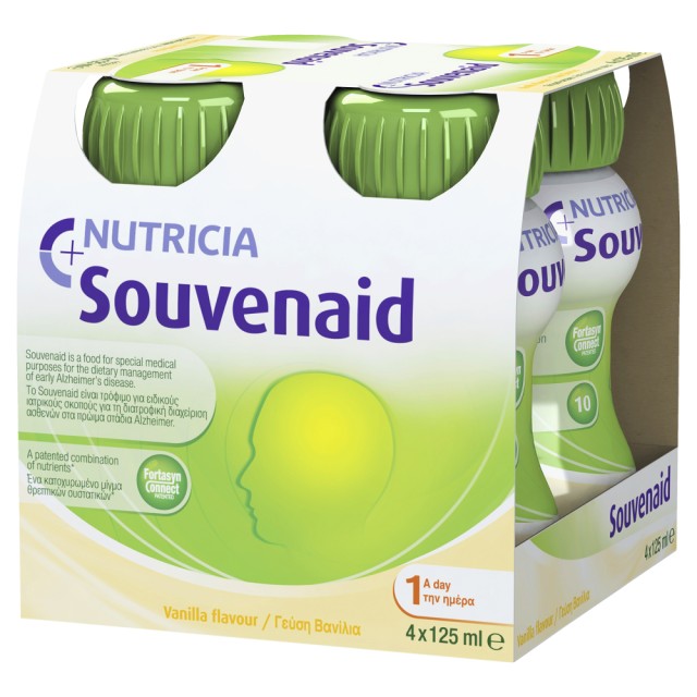 Nutricia Souvenaid Τρόφιμο για Ειδικούς Ιατρικούς Σκοπούς για Ασθενείς &hellip;