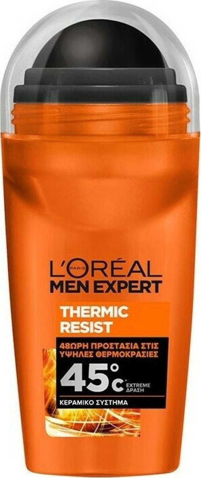 LOreal Paris Men Expert Thermic Resist 45o C Ανδρικό Αποσμητικό Roll o … LOreal Paris Men Expert Thermic Resist 45o C Ανδρικό Αποσμητικό Roll o …