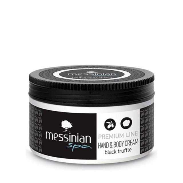 Messinian Spa Premium Line Hand & Body Cream Line Black Truffle Ενυδατική Κρέμα Σώματος και Χεριών με Μαύρη Τρούφα 250ml