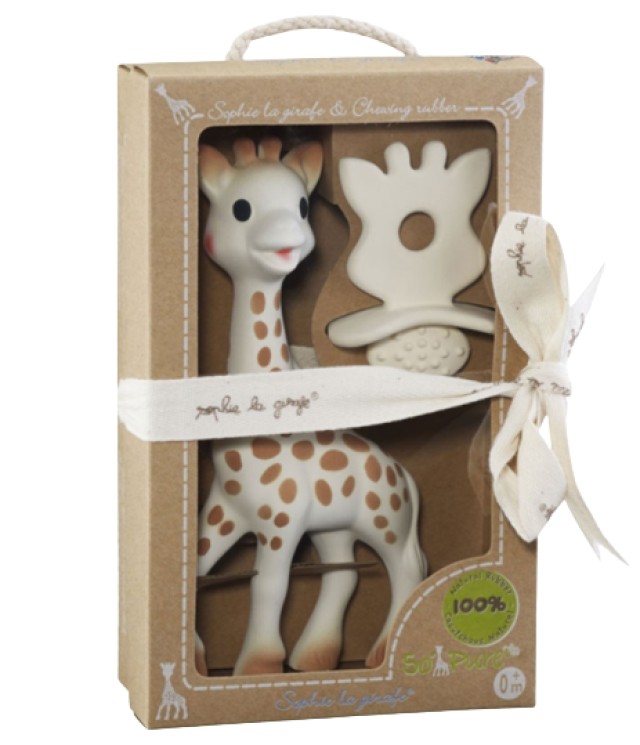 Sophie La Giraffe so Pure η Καμηλοπάρδαλη 1 Τεμάχιο - Φυσικός Δακτύλιο …