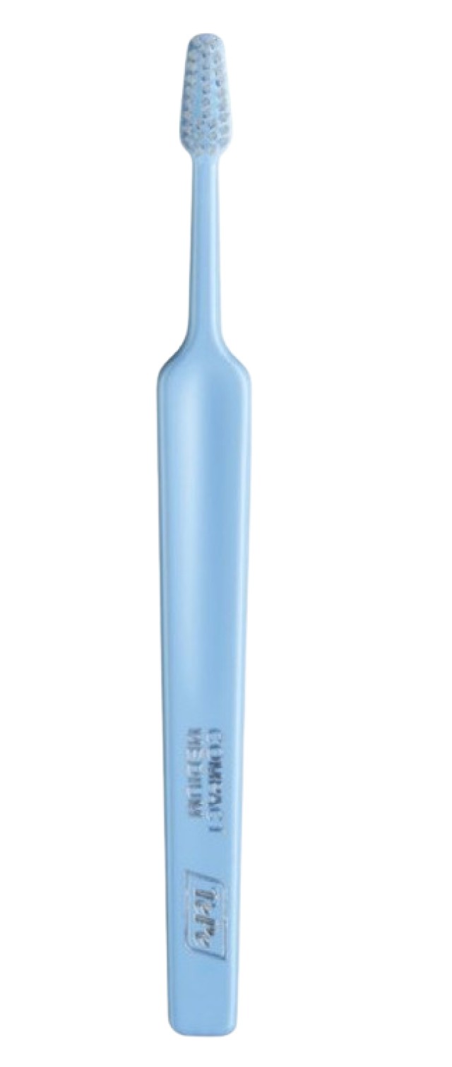 TePe Select Compact Medium Οδοντόβουρτσα Ενηλίκων Μέτρια Σιέλ 1 Τεμάχιο