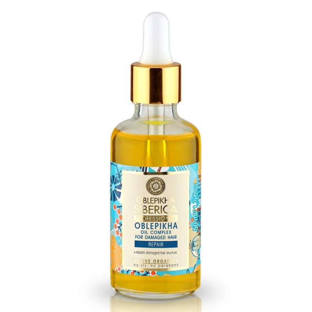 Natura Siberica Oblepikha Oil Complex For Damaged Hair Λαδάκι για Ταλα …