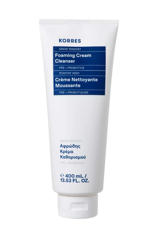 Korres Γιαούρτι Αφρώδης Κρέμα Καθαρισμού 400ml
