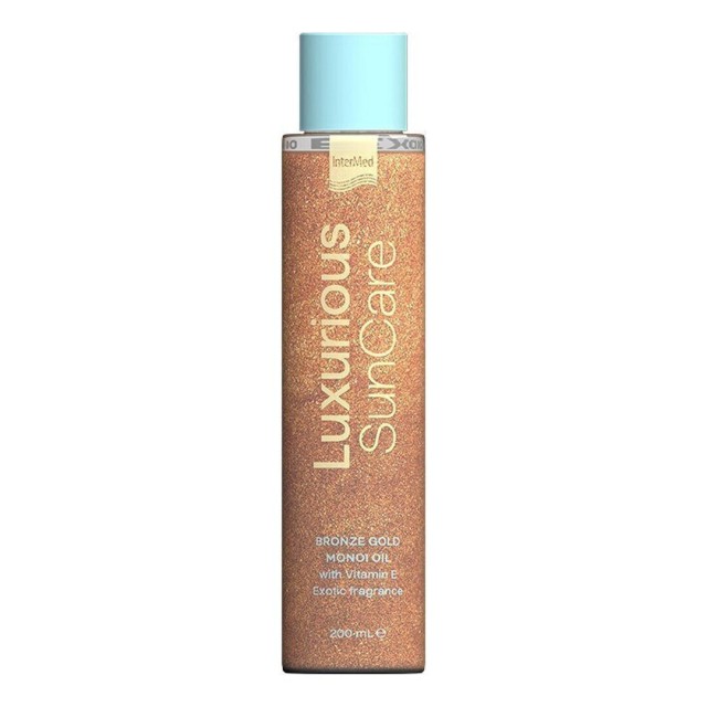 Intermed Luxurious Sun Care Bronze Gold Monoi Λάδι Μαυρίσματος για το …
