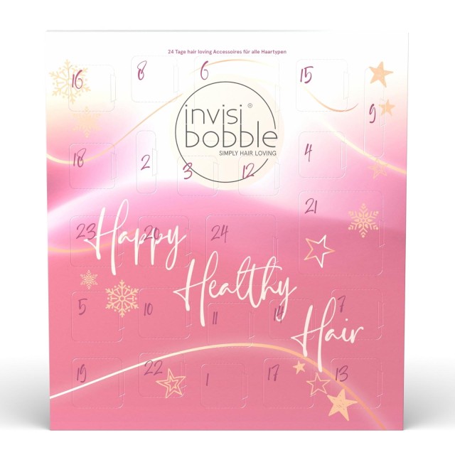 Invisibobble Advent Calendar Christmas Calendar with 24 Different Hair Accessories