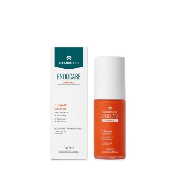 Endocare Radiance C Ferulic Edafence Serum Gel Αντιγηραντικός Ορός, 30ml