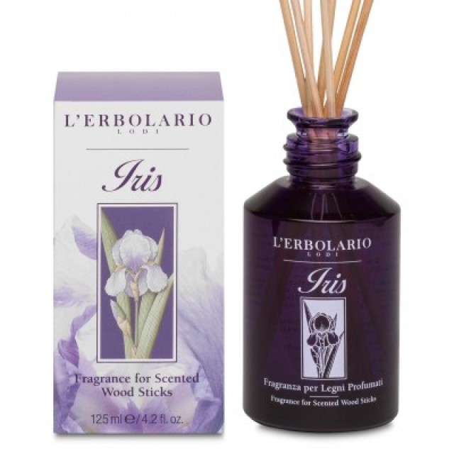 LErbolario Iris Αρωματικό Χώρου με Ξύλινα Sticks 125ml