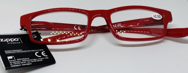 Zippo Γυαλιά Πρεσβυωπίας Κοκάλινα Χρώμα:Κόκκινο [31Z-B10-RED250] +2.50