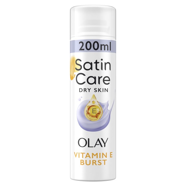 Gillette Satin Care Olay Γυναικείο Gel Ξυρίσματος για Ξηρές Επιδερμίδε …