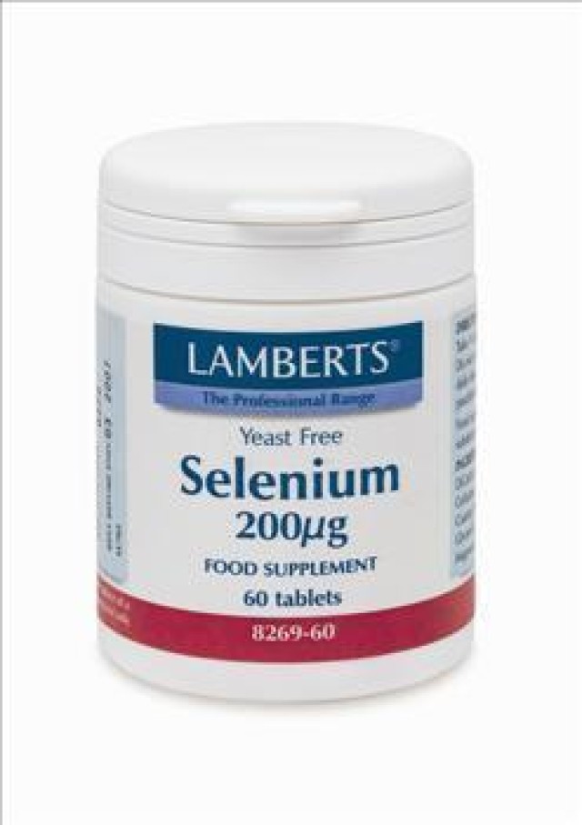 Lamberts Selenium 200mcg, Σελήνιο για την Ενίσχυση Ανοσοποιητικού Συστ &hellip;