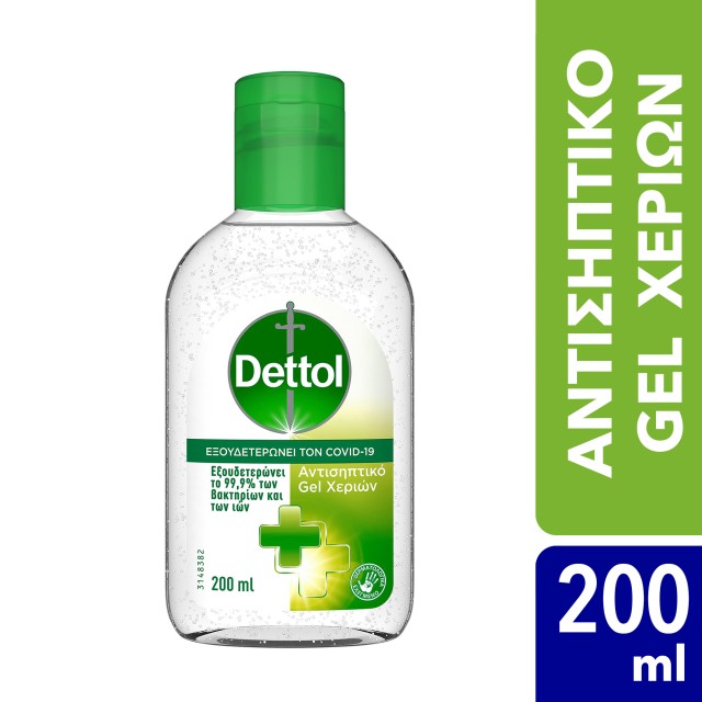 Dettol Αντισηπτικό Υγρό Gel για τα Χέρια 200ml Dettol Αντισηπτικό Υγρό Gel για τα Χέρια 200ml