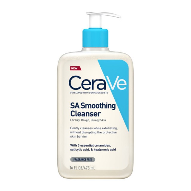 CeraVe SA Smoothing Cleanser Gel Καθαρισμού Προσώπου & Σώματος για το … CeraVe SA Smoothing Cleanser Gel Καθαρισμού Προσώπου & Σώματος για το …