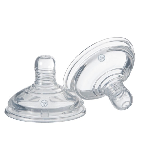 Tommee - Tippee TT CTN Thick Feed Teat Ne Ar Scan Θηλές Σιλικόνης Clos …