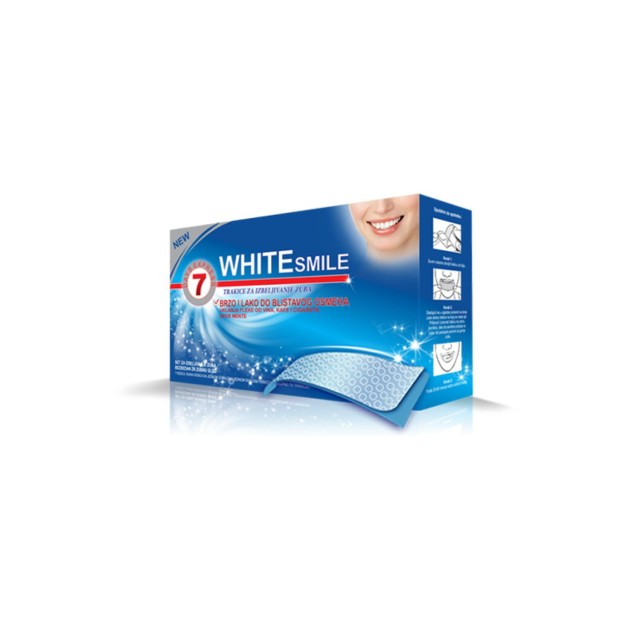 White Smile Ταινίες Λεύκανσης Δοντιών 7 Φακελάκια με 2 Ταινίες Λεύκανσ … White Smile Ταινίες Λεύκανσης Δοντιών 7 Φακελάκια με 2 Ταινίες Λεύκανσ …