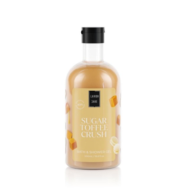 Lavish Care Sugar Toffee Crush Bath & Shower Αφρόλουτρο Gel με Άρωμα Κ …