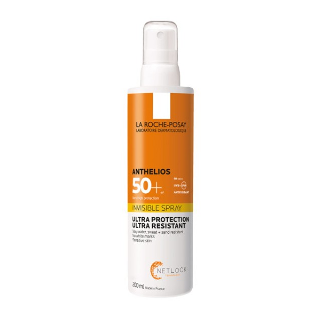 La Roche Posay Anthelios Invisible SPF50+ Αντηλιακό Spray Σώματος 200m … La Roche Posay Anthelios Invisible SPF50+ Αντηλιακό Spray Σώματος 200m …