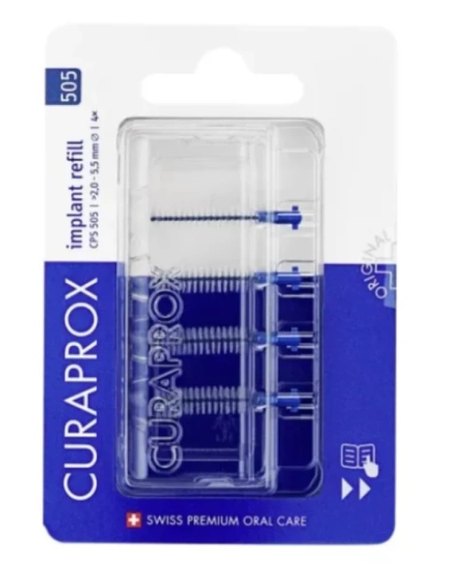CURAPROX CPS 505 Implant Refill, Ανταλλακτικά Μεσοδόντια Βουρτσάκια … CURAPROX CPS 505 Implant Refill, Ανταλλακτικά Μεσοδόντια Βουρτσάκια …
