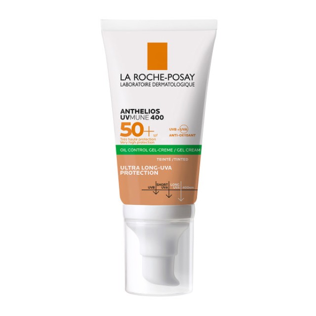 La Roche Posay Anthelios UVMune 400 Oil Control Gel Cream SPF50+ Αντηλ …