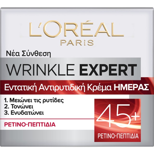 L’Oreal Paris Wrinkle Expert Age 45+ Εντατική Αντιρυτιδική Κρέμα Ημέρας 50ml