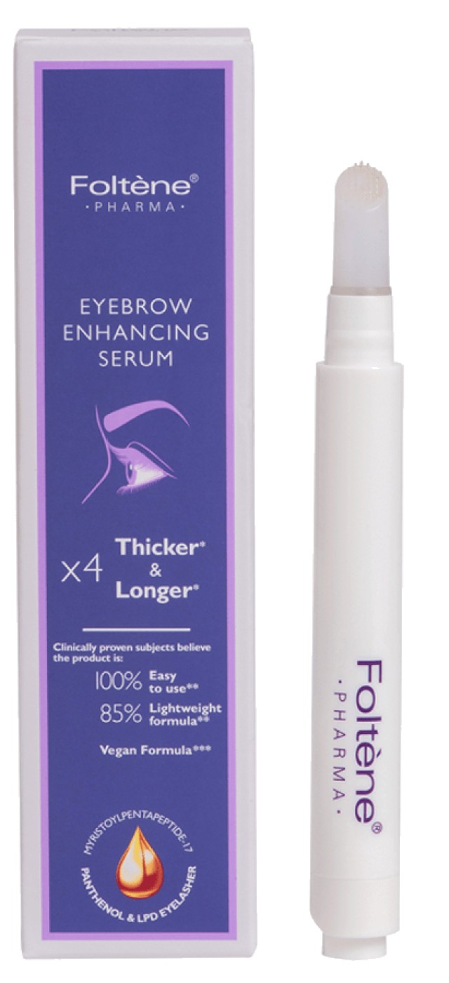 Foltene® Pharma Serum Ενδυνάμωσης Φρυδιών Λεπτά & Εύθραυστα 4ml