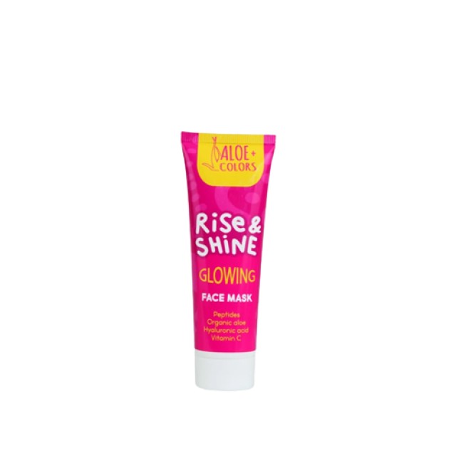Aloe Colors Rise & Shine Glowing Face Mask Μάσκα Προσώπου για Λάμψη 60 …