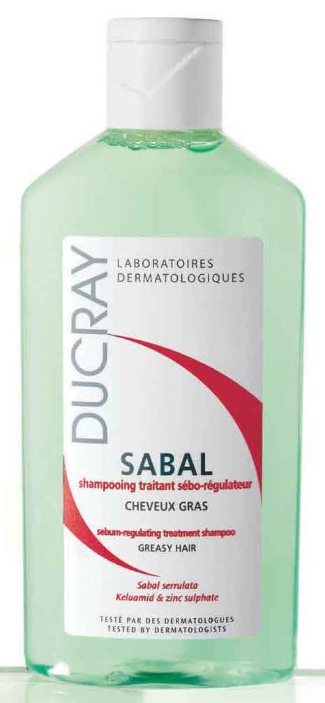 Ducray Sabal Σμηγματορυθμιστικό Σαμπουάν Αγωγής για Λιπαρά Μαλλιά 200ml
