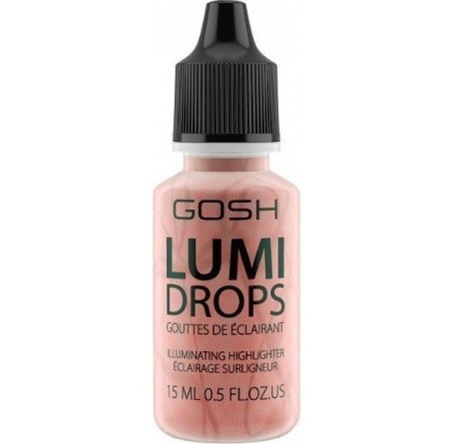 Gosh Lumi Drops 012 Rosegold, 15ml Gosh Lumi Drops 012 Rosegold, 15ml