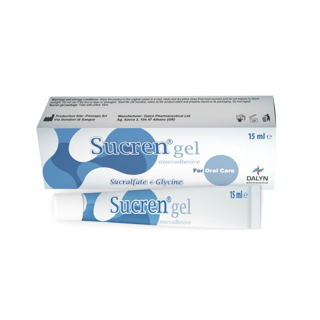Eifron Sucren Gel Επούλωσης Στοματικών Πληγών & Φλεγμονών, Ιατροτεχνολ &hellip;