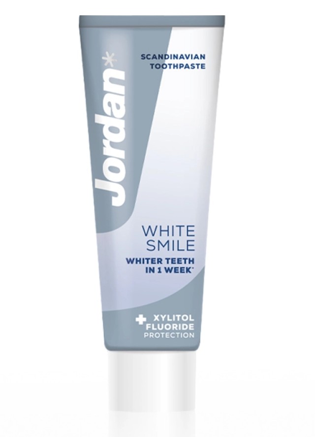Jordan Stay Fresh - White Smile Toothpaste Οδοντόκρεμα για πιο Λευκά Δόντια 75ml