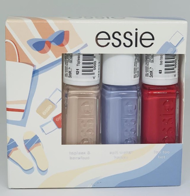 Essie PROMO KIT1 Summer 2020 121 Topless  Barefoot - 374 Salt Water Ha &hellip;