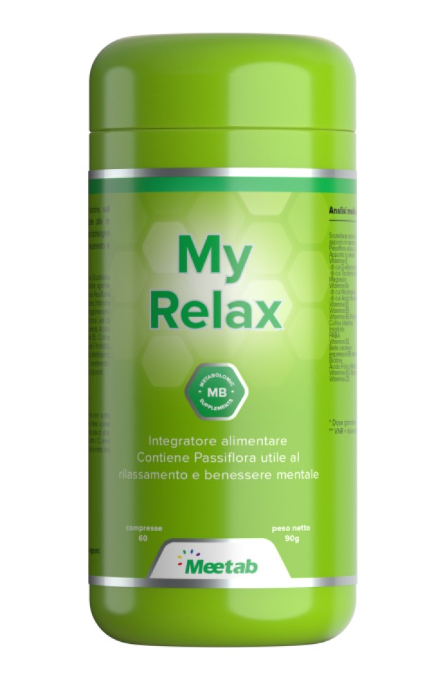Meetab My Relax Συμπλήρωμα Διατροφής για τη Φυσιολογική Λειτουργία του &hellip;