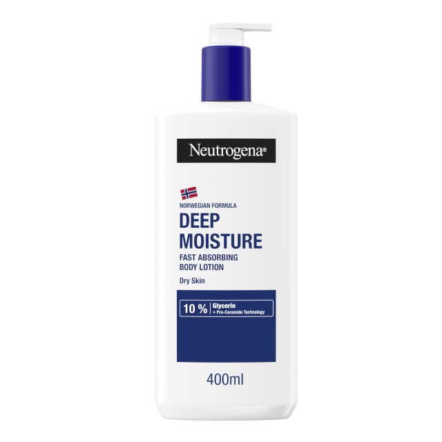 Neutrogena® Deep Moisture Fast Absorbing Body Lotion Γαλάκτωμα Σώματος …