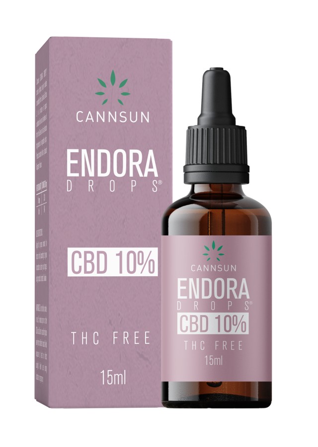 Cannsun Endora Drops CBD 10% Έλαιο Κάνναβης 15ml