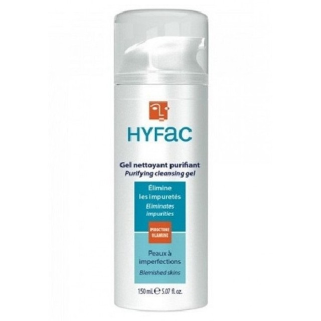 Aidom Hyfac Gel Nettoyant Gel Καθαρισμού για Λιπαρές Επιδερμίδες, 150m …