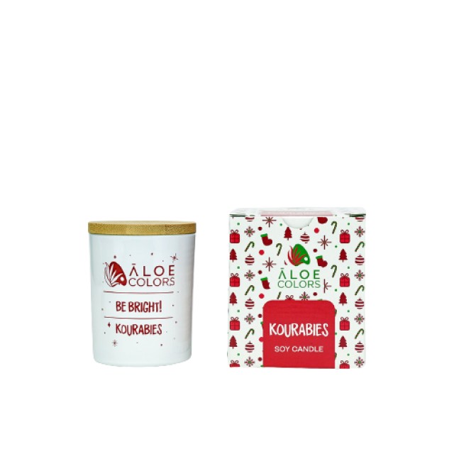 Aloe Colors Kourabies Soy Candle Κερί Χώρου Σόγιας με Άρωμα Κουραμπιέ … Aloe Colors Kourabies Soy Candle Κερί Χώρου Σόγιας με Άρωμα Κουραμπιέ …