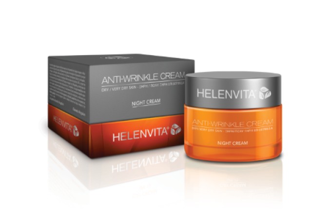 Helenvita Anti Wrinkle Night Cream Dry Skin Αντιρυτιδική Κρέμα Νυκτός 50ml