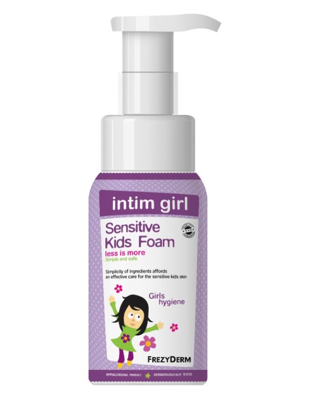 Frezyderm Sensitive Kids Intim Girl Foam Παιδικός Αφρός Καθαρισμού για &hellip;