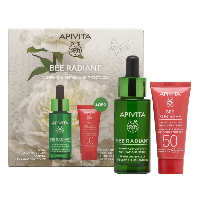 Apivita PROMO Bee Radiant Ορός Ενεργοποίησης Λάμψης για Ξεκούραστη Όψη …