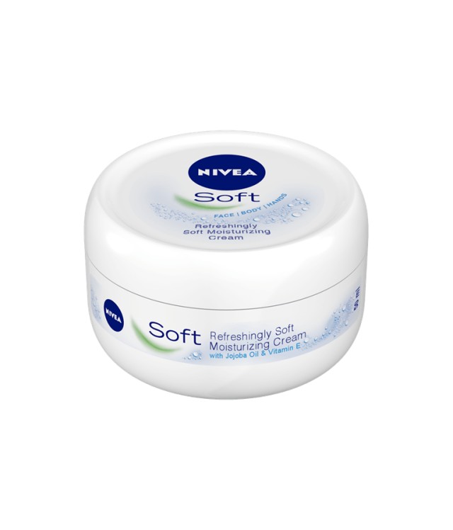Nivea Soft Moisturizing Cream Ενυδατική Κρέμα Σώματος 200ml